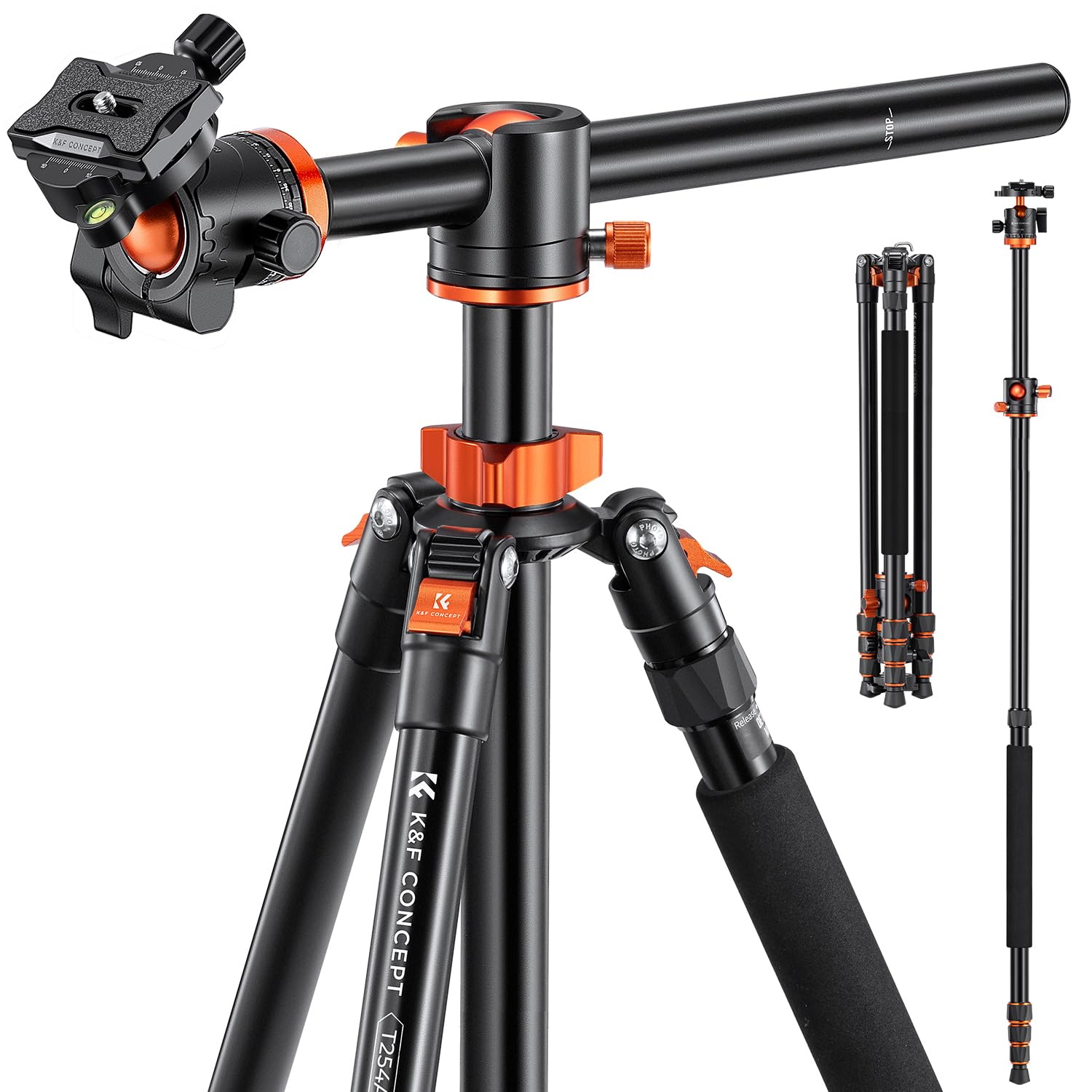 K&F Concept Pro Camera Tripod (360° Arm)