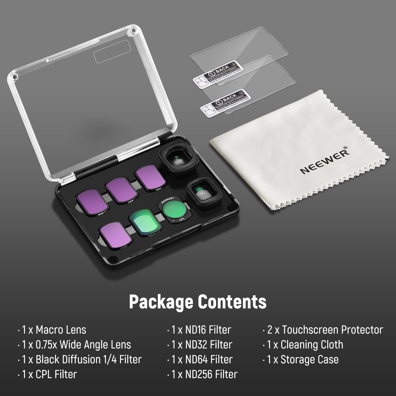 DJI Pocket 3 ND Filter Kit (6-Pack)