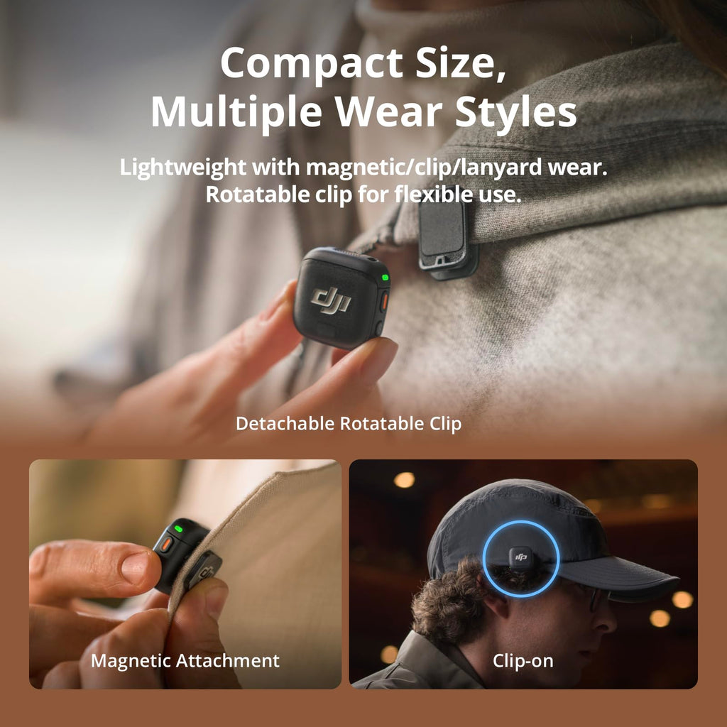 DJI Mic 3 Wireless Mic for Camera & iPhone